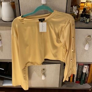 Antwelfth silk crop top